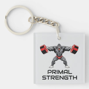 Porte-clefs Gorille de musculation
