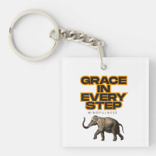 Porte-clefs Grâce à chaque pas