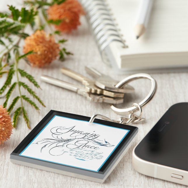 Porte-clefs Grâce incroyable (Devant Droit)