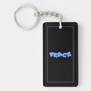 Porte-clefs Graffiti Paix