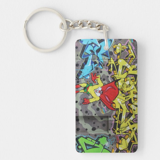 Porte-clefs Graffiti Superbunny (Devant)