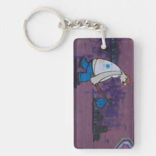 Porte-clefs Graffiti Wanderer