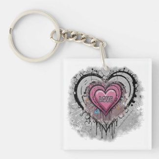 Porte-clefs Graffti AMOUR