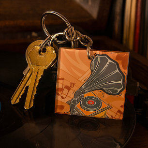 Porte-clefs Gramophone