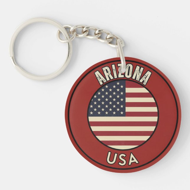Porte-clefs Grand Canyon State - Arizona Adventure (Devant)