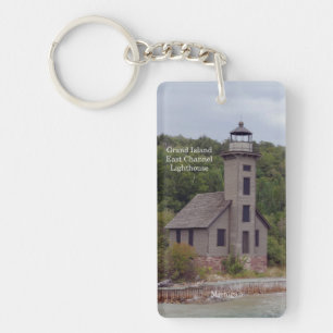 Porte-clefs Grand Island East Channel Dernier rectangle porte