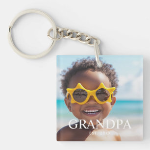 Porte-clefs Grand-père a établi la fête des pères photo