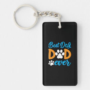 Porte-clefs Grand-père Cadeau Meilleur père de chien jamais
