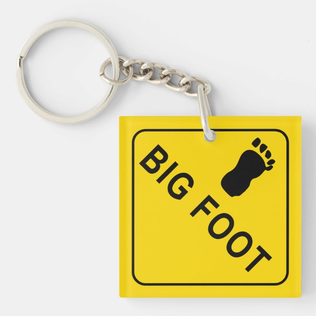 Porte-clefs Grand pied (Devant)