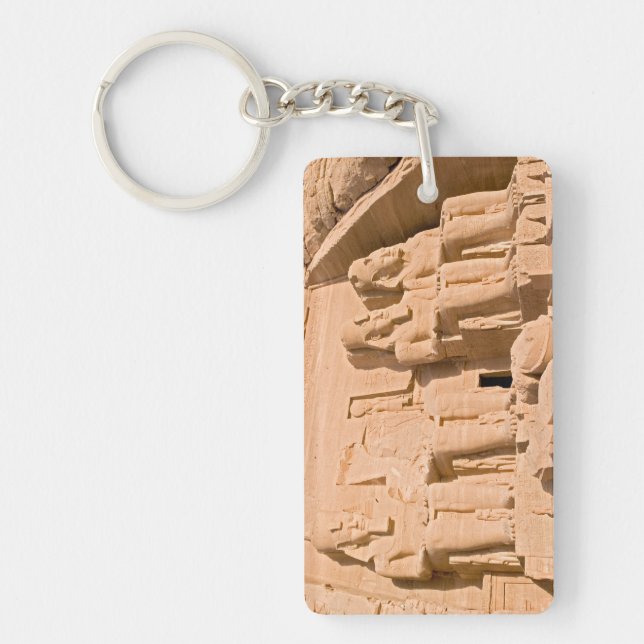 Porte-clefs Grand Temple d'Abou Simbel - Ramses II - Egypte (Devant)