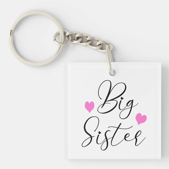 Porte-clefs Grande Sœur Mignonne (Devant)