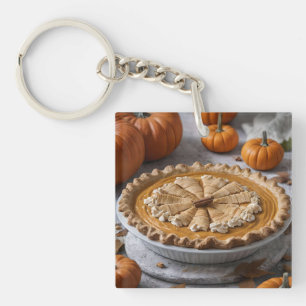 Porte-clefs Grandmas Rustic Citrouille Pie,