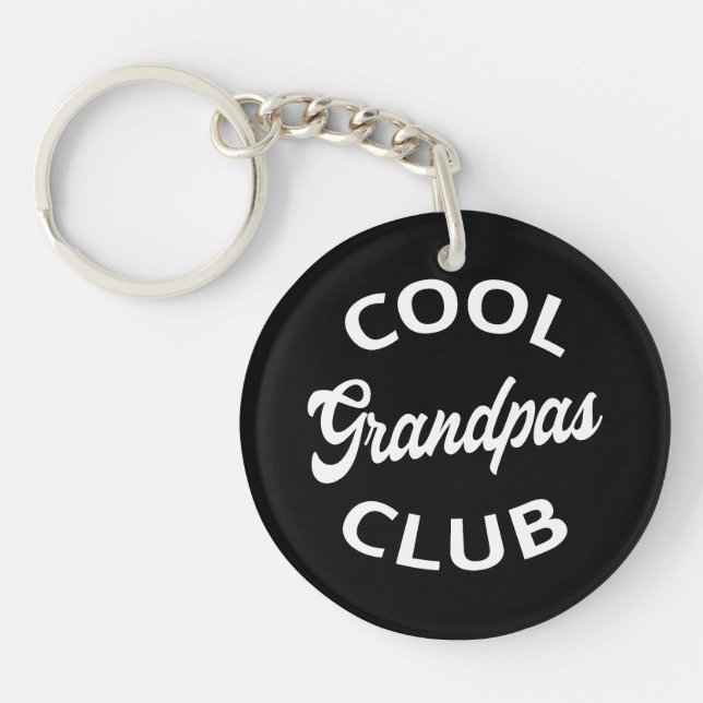 Porte-clefs Grandpas Club cool I (Devant)