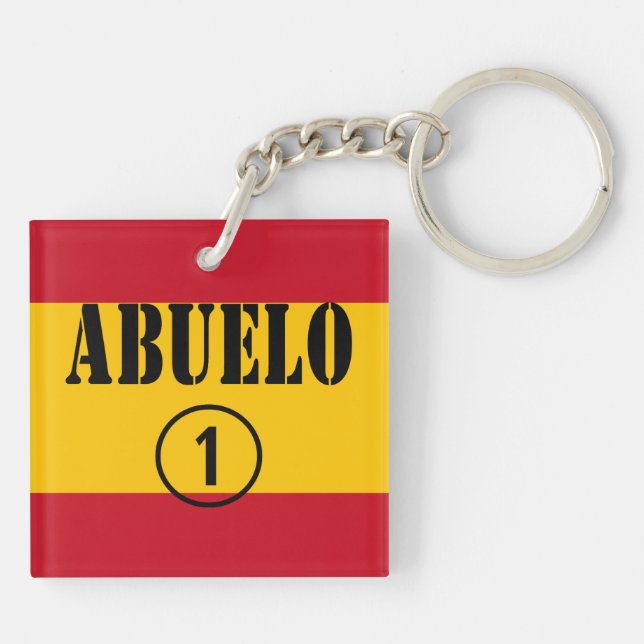 Porte-clefs Grands-pères espagnols : L'ONU d'Abuelo Numero (Dos)