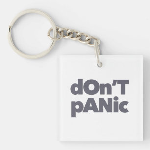 Porte-clefs Graphique cool moderne, simple et audacieux de Don