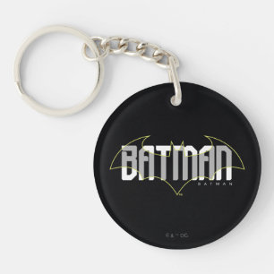 Porte-clefs Graphique de nom haute technologie Batman