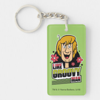 Porte-clefs Graphique de Shaggy "Like Super Man"