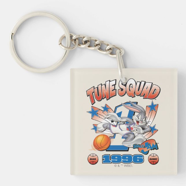 Porte-clefs Graphisme de basketball SPACE JAM™ BUGS BUNNY™ #1 (Devant)