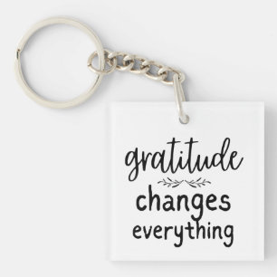 Porte-clefs Gratitude change tout