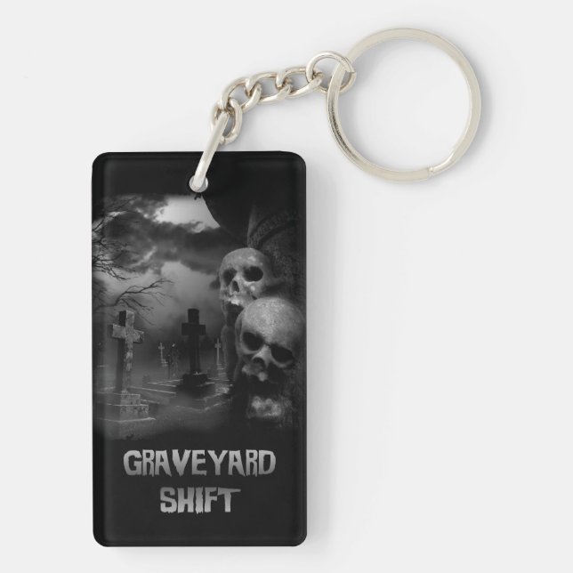 Porte-clefs Graveyard Shift - Graveyard gothique (Dos)