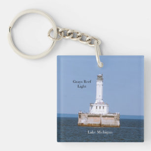 Porte-clefs Grays Reef porte - clé acrylique léger