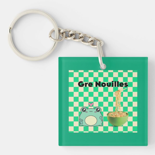 Porte-clefs Gre nouilles (Devant)
