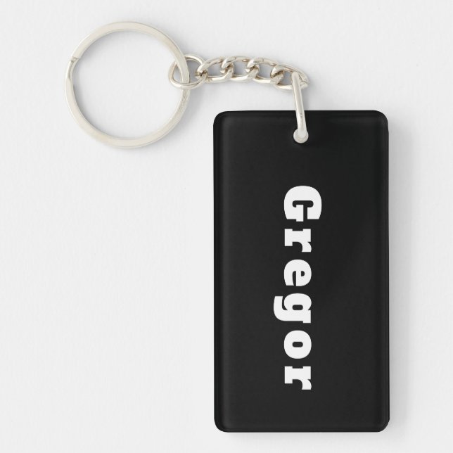 Porte-clefs Grégoire (Devant)