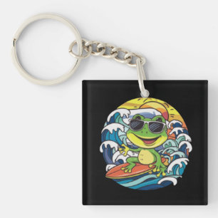 Porte-clefs Grenouille cool