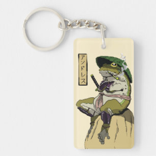 Porte-clefs Grenouille Samouraï : Gardienne du Lotus
