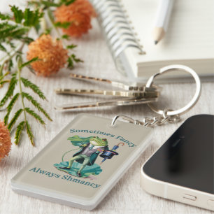 Porte-clefs Grenouille Sarcastique Parfois Fantaisie Toujours
