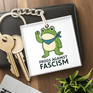 Porte-clefs Grenouilles Contre le Fascisme Manifestation de Gr