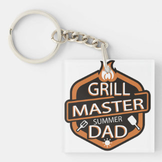 Porte-clefs Grill Master Summer Papa Tee
