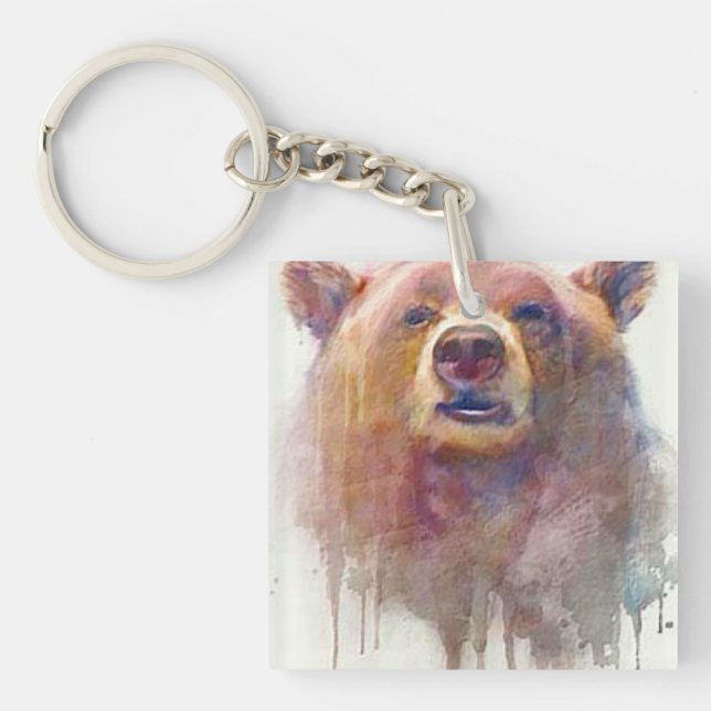 Porte-clefs "Grin & Bear it" (Devant)