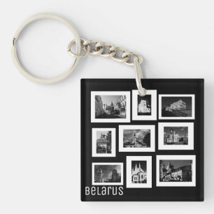 Porte-clefs Grodno Minsk Biélorussie Paysage Urbain Architectu
