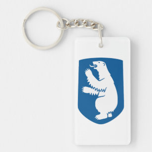 Porte-clefs Groenland blason armoiries pays symbole emblème dr