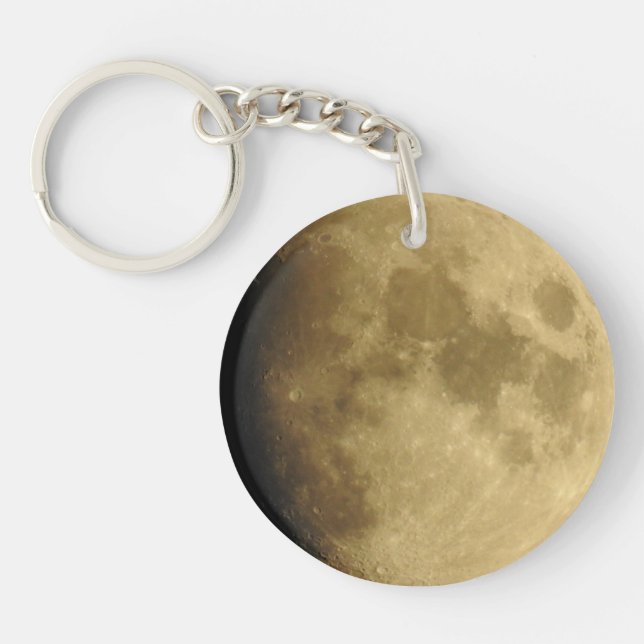 Porte-clefs Gros plan Sur La Lune, Phases Sur La Lune (Devant)