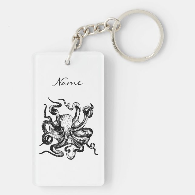 Porte-clefs Grosse pieuvre Thunder_Cove (Dos)
