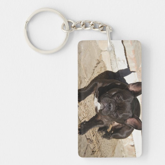 Porte-clefs Grouchy French Bulldog (Devant)