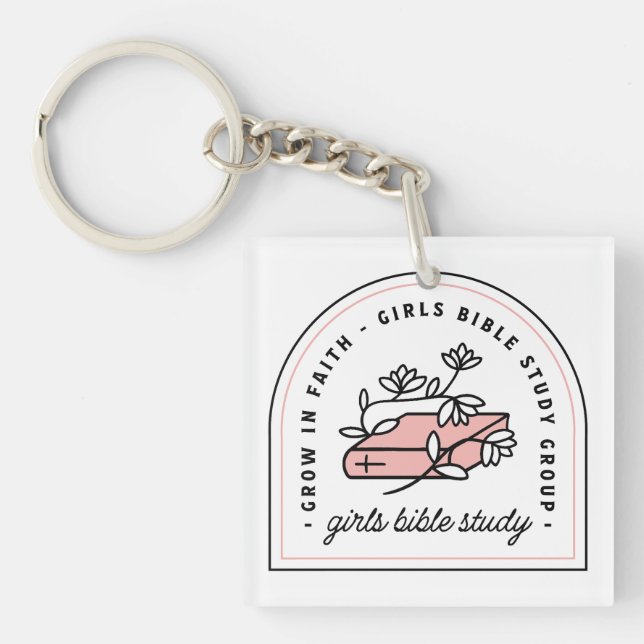 Porte-clefs Groupe de lecture esthétique pour l'étude de la Bi (Devant)