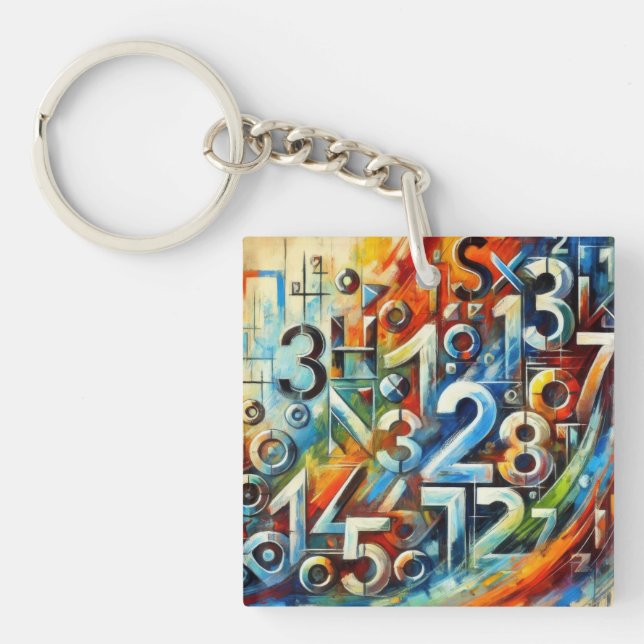 Porte-clefs Grunge Industrielle (Devant)
