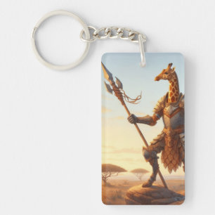 Porte-clefs Guerrier de girafe