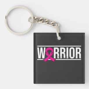 Porte-clefs Guerrier du cancer