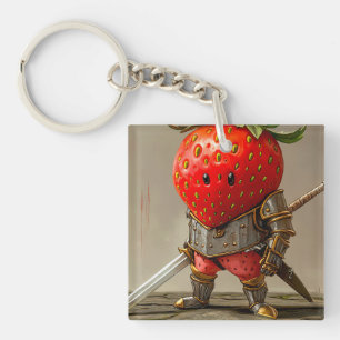 Porte-clefs Guerrier Fraise