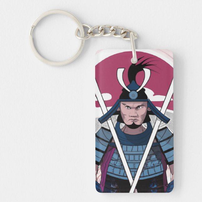 Porte-clefs Guerrier samouraï (Devant)
