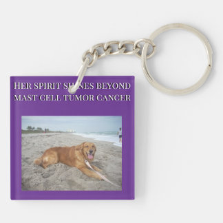 Porte-clefs Guidé par l'amour, au-delà du cancer