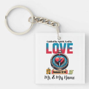 Porte-clefs Guidé par l'Esprit, Dirigé par l'AMOUR- Romains 12