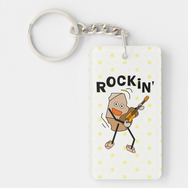 Porte-clefs Guitare de Rockin (Devant)