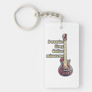 Porte-clefs guitare positive pour guitaristes