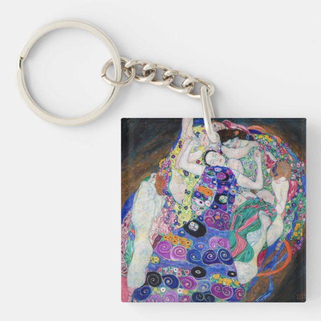 Porte-clefs Gustav Klimt - La Vierge (Devant)