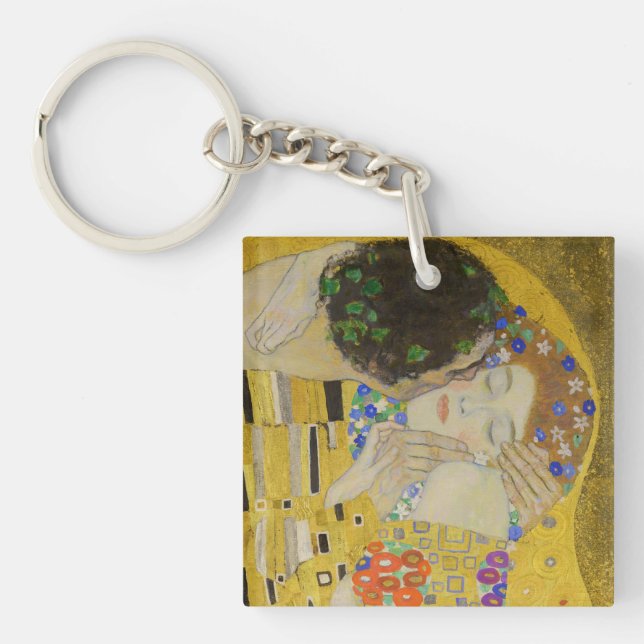 Porte-clefs Gustav Klimt - Le baiser (Devant)